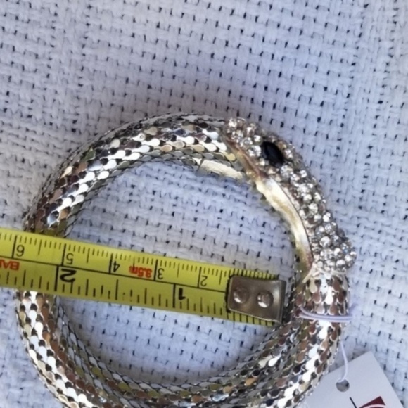 Silver serpent bracelet NEW - Picture 8 of 8